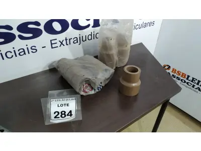 LOTE 284 - 01 LOTE COM VÁRIAS BUCHAS DE REDUÇÃO DE 110X60MM (NO ESTADO) ATENÇÃO! FAZER A VISITAÇÃO ANTES DE ARREMATAR, NÃO SABEMOS SE FUNCIONA. LEILÃO NÃO TEM GARANTIA E NEM DEVOLUÇÃO, SUJEITO A POSSÍVEIS AVARIAS VISÍVEIS/OCULTAS E/OU AUSÊNCIA DE COMPONENTES.