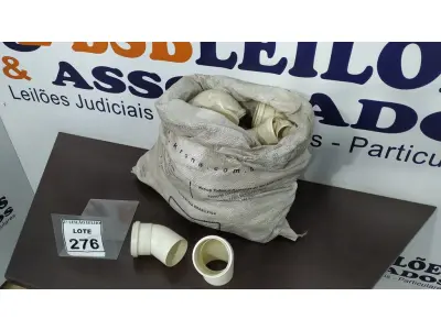 LOTE 276 - 01 LOTE COM GRANDE QUANTIDADE DE JOELHOS DE MEDIDAS VARIADAS. (NO ESTADO) ATENÇÃO! FAZER A VISITAÇÃO ANTES DE ARREMATAR, NÃO SABEMOS SE FUNCIONA. LEILÃO NÃO TEM GARANTIA E NEM DEVOLUÇÃO, SUJEITO A POSSÍVEIS AVARIAS VISÍVEIS/OCULTAS E/OU AUSÊNCIA DE COMPONENTES.