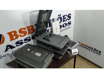 LOTE 260 - 06 SCANNERS HP G4050. (NO ESTADO) ATENÇÃO! FAZER A VISITAÇÃO ANTES DE ARREMATAR, NÃO SABEMOS SE FUNCIONA. LEILÃO NÃO TEM GARANTIA E NEM DEVOLUÇÃO, SUJEITO A POSSÍVEIS AVARIAS VISÍVEIS/OCULTAS E/OU AUSÊNCIA DE COMPONENTES.