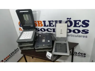 LOTE 260 - 06 SCANNERS HP G4050. (NO ESTADO) ATENÇÃO! FAZER A VISITAÇÃO ANTES DE ARREMATAR, NÃO SABEMOS SE FUNCIONA. LEILÃO NÃO TEM GARANTIA E NEM DEVOLUÇÃO, SUJEITO A POSSÍVEIS AVARIAS VISÍVEIS/OCULTAS E/OU AUSÊNCIA DE COMPONENTES.
