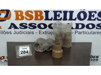 LOTE 284 - 01 LOTE COM VÁRIAS BUCHAS DE REDUÇÃO DE 110X60MM (NO ESTADO) ATENÇÃO! FAZER A VISITAÇÃO ANTES DE ARREMATAR, NÃO SABEMOS SE FUNCIONA. LEILÃO NÃO TEM GARANTIA E NEM DEVOLUÇÃO, SUJEITO A POSSÍVEIS AVARIAS VISÍVEIS/OCULTAS E/OU AUSÊNCIA DE COMPONENTES.