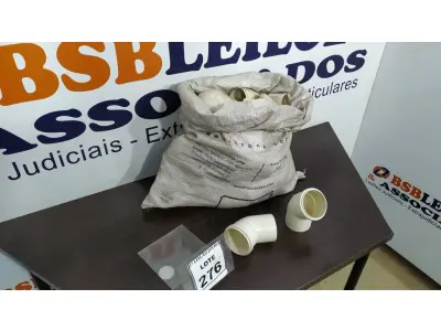 LOTE 276 - 01 LOTE COM GRANDE QUANTIDADE DE JOELHOS DE MEDIDAS VARIADAS. (NO ESTADO) ATENÇÃO! FAZER A VISITAÇÃO ANTES DE ARREMATAR, NÃO SABEMOS SE FUNCIONA. LEILÃO NÃO TEM GARANTIA E NEM DEVOLUÇÃO, SUJEITO A POSSÍVEIS AVARIAS VISÍVEIS/OCULTAS E/OU AUSÊNCIA DE COMPONENTES.