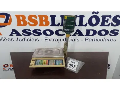 LOTE 097 - 01 BALANÇA DIGITAL MARCA KRATOS MAX. 15KG. (NO ESTADO) ATENÇÃO! FAZER A VISITAÇÃO ANTES DE ARREMATAR, NÃO SABEMOS SE FUNCIONA, LEILÃO NÃO TEM GARANTIA E NEM DEVOLUÇÃO, SUJEITO A POSSÍVEIS AVARIAS VISÍVEIS/OCULTAS E/OU AUSÊNCIA DE COMPONENTES.