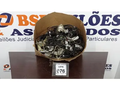 LOTE 076 - 01 LOTE COM GRANDE QUANTIDADE DE LEITORES DE CÓDIGO DE BARRA. (NO ESTADO) ATENÇÃO! FAZER A VISITAÇÃO ANTES DE ARREMATAR, NÃO SABEMOS SE FUNCIONA, LEILÃO NÃO TEM GARANTIA E NEM DEVOLUÇÃO, SUJEITO A POSSÍVEIS AVARIAS VISÍVEIS/OCULTAS E/OU AUSÊNCIA DE COMPONENTES.