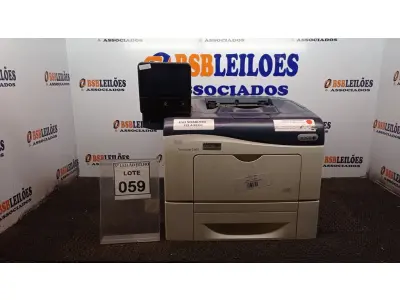 LOTE 059 - 01 IMPRESSORA MULTIFUNCIONAL COM TELA DIGITAL MODELO C400 MARCA XEROX. (NO ESTADO) ATENÇÃO! FAZER A VISITAÇÃO ANTES DE ARREMATAR, NÃO SABEMOS SE FUNCIONA, LEILÃO NÃO TEM GARANTIA E NEM DEVOLUÇÃO, SUJEITO A POSSÍVEIS AVARIAS VISÍVEIS/OCULTAS E/OU AUSÊNCIA DE COMPONENTES.