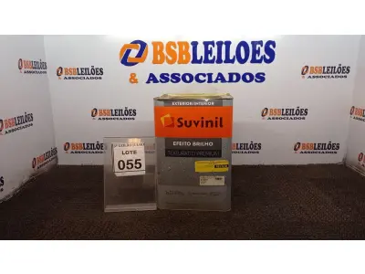 LOTE 055 - 01 LATA DE TEXTURATTO PREMIUM 26KG NA COR BRILHO DOCE DE LEITE MARCA SUVINIL. (NO ESTADO) ATENÇÃO! FAZER A VISITAÇÃO ANTES DE ARREMATAR, NÃO SABEMOS SE FUNCIONA, LEILÃO NÃO TEM GARANTIA E NEM DEVOLUÇÃO, SUJEITO A POSSÍVEIS AVARIAS VISÍVEIS/OCULTAS E/OU AUSÊNCIA DE COMPONENTES.