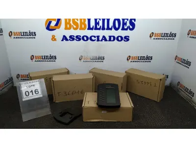 LOTE 016 - 05 MÓDULOS DE EXPANSÃO RETRO ILUMINADO MARCA PLYCOM. (NO ESTADO) ATENÇÃO! FAZER A VISITAÇÃO ANTES DE ARREMATAR, NÃO SABEMOS SE FUNCIONA, LEILÃO NÃO TEM GARANTIA E NEM DEVOLUÇÃO, SUJEITO A POSSÍVEIS AVARIAS VISÍVEIS/OCULTAS E/OU AUSÊNCIA DE COMPONENTES.
