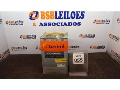 LOTE 055 - 01 LATA DE TEXTURATTO PREMIUM 26KG NA COR BRILHO DOCE DE LEITE MARCA SUVINIL. (NO ESTADO) ATENÇÃO! FAZER A VISITAÇÃO ANTES DE ARREMATAR, NÃO SABEMOS SE FUNCIONA, LEILÃO NÃO TEM GARANTIA E NEM DEVOLUÇÃO, SUJEITO A POSSÍVEIS AVARIAS VISÍVEIS/OCULTAS E/OU AUSÊNCIA DE COMPONENTES.
