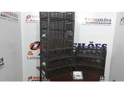 LOTE 085 - 10 CESTAS ORGANIZADORAS. (NO ESTADO) ATENÇÃO! FAZER A VISITAÇÃO ANTES DE ARREMATAR, NÃO SABEMOS SE FUNCIONA, LEILÃO NÃO TEM GARANTIA E NEM DEVOLUÇÃO, SUJEITO A POSSÍVEIS AVARIAS VISÍVEIS/OCULTAS E/OU AUSÊNCIA DE COMPONENTES.