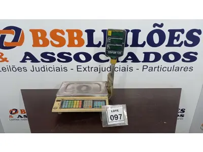 LOTE 097 - 01 BALANÇA DIGITAL MARCA KRATOS MAX. 15KG. (NO ESTADO) ATENÇÃO! FAZER A VISITAÇÃO ANTES DE ARREMATAR, NÃO SABEMOS SE FUNCIONA, LEILÃO NÃO TEM GARANTIA E NEM DEVOLUÇÃO, SUJEITO A POSSÍVEIS AVARIAS VISÍVEIS/OCULTAS E/OU AUSÊNCIA DE COMPONENTES.