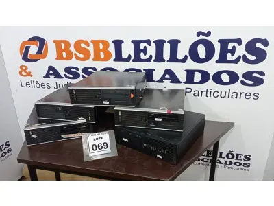 LOTE 069 - 05 CPU’S DE MARCAS E MODELOS DIVERSOS. (NO ESTADO) ATENÇÃO! FAZER A VISITAÇÃO ANTES DE ARREMATAR, NÃO SABEMOS SE FUNCIONA, LEILÃO NÃO TEM GARANTIA E NEM DEVOLUÇÃO, SUJEITO A POSSÍVEIS AVARIAS VISÍVEIS/OCULTAS E/OU AUSÊNCIA DE COMPONENTES.