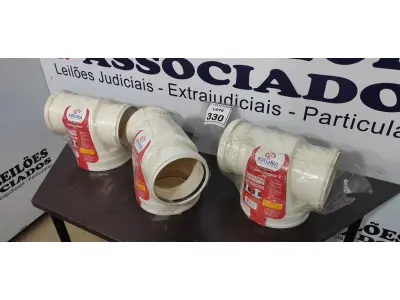 LOTE 330 - 03 VÁLVULAS DE RETENÇÃO ESGOTO DN 150MM. (NO ESTADO) ATENÇÃO! FAZER A VISITAÇÃO ANTES DE ARREMATAR, NÃO SABEMOS SE FUNCIONA. LEILÃO NÃO TEM GARANTIA E NEM DEVOLUÇÃO, SUJEITO A POSSÍVEIS AVARIAS VISÍVEIS/OCULTAS E/OU AUSÊNCIA DE COMPONENTES.