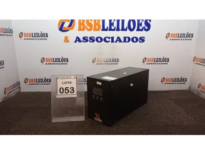 LOTE 053 - 01 NOBREAK MARCA LACERDA. (NO ESTADO) ATENÇÃO! FAZER A VISITAÇÃO ANTES DE ARREMATAR, NÃO SABEMOS SE FUNCIONA, LEILÃO NÃO TEM GARANTIA E NEM DEVOLUÇÃO, SUJEITO A POSSÍVEIS AVARIAS VISÍVEIS/OCULTAS E/OU AUSÊNCIA DE COMPONENTES.