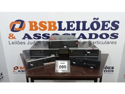 LOTE 069 - 05 CPU’S DE MARCAS E MODELOS DIVERSOS. (NO ESTADO) ATENÇÃO! FAZER A VISITAÇÃO ANTES DE ARREMATAR, NÃO SABEMOS SE FUNCIONA, LEILÃO NÃO TEM GARANTIA E NEM DEVOLUÇÃO, SUJEITO A POSSÍVEIS AVARIAS VISÍVEIS/OCULTAS E/OU AUSÊNCIA DE COMPONENTES.