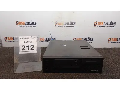 LOTE 212 - 01 CPU 4° GERAÇÃO PROCESSADOR I3 MARCA POSITIVO. (NO ESTADO) ATENÇÃO! FAZER A VISITAÇÃO ANTES DE ARREMATAR, NÃO SABEMOS SE FUNCIONA, LEILÃO NÃO TEM GARANTIA E NEM DEVOLUÇÃO, SUJEITO A POSSÍVEIS AVARIAS VISÍVEIS/OCULTAS E/OU AUSÊNCIA DE COMPONENTES.