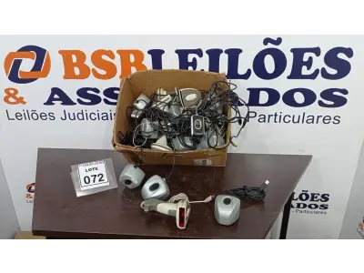 LOTE 072 - 01 LOTE COM GRANDE QUANTIDADE DE LEITORES BIOMÉTRICOS DIGITAL E LEITORES DE CÓDIGOS DE BARRA. (NO ESTADO) ATENÇÃO! FAZER A VISITAÇÃO ANTES DE ARREMATAR, NÃO SABEMOS SE FUNCIONA, LEILÃO NÃO TEM GARANTIA E NEM DEVOLUÇÃO, SUJEITO A POSSÍVEIS AVARIAS VISÍVEIS/OCULTAS E/OU AUSÊNCIA DE COMPONENTES.