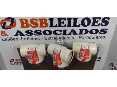 LOTE 330 - 03 VÁLVULAS DE RETENÇÃO ESGOTO DN 150MM. (NO ESTADO) ATENÇÃO! FAZER A VISITAÇÃO ANTES DE ARREMATAR, NÃO SABEMOS SE FUNCIONA. LEILÃO NÃO TEM GARANTIA E NEM DEVOLUÇÃO, SUJEITO A POSSÍVEIS AVARIAS VISÍVEIS/OCULTAS E/OU AUSÊNCIA DE COMPONENTES.