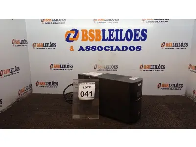 LOTE 041 - 01 NOBREAK MARCA LACERDA. (NO ESTADO) ATENÇÃO! FAZER A VISITAÇÃO ANTES DE ARREMATAR, NÃO SABEMOS SE FUNCIONA, LEILÃO NÃO TEM GARANTIA E NEM DEVOLUÇÃO, SUJEITO A POSSÍVEIS AVARIAS VISÍVEIS/OCULTAS E/OU AUSÊNCIA DE COMPONENTES.