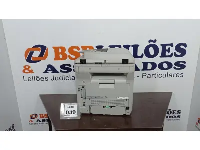 LOTE 039 - 01 IMPRESSORA MULTIFUNCIONAL MODELO SP4510SF MARCA RICOH. (NO ESTADO) ATENÇÃO! FAZER A VISITAÇÃO ANTES DE ARREMATAR, NÃO SABEMOS SE FUNCIONA, LEILÃO NÃO TEM GARANTIA E NEM DEVOLUÇÃO, SUJEITO A POSSÍVEIS AVARIAS VISÍVEIS/OCULTAS E/OU AUSÊNCIA DE COMPONENTES.