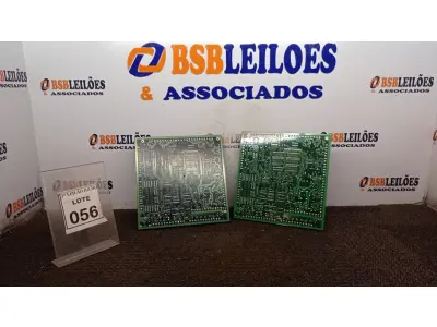 LOTE 056 - 02 PLACAS MÃE. (NO ESTADO) ATENÇÃO! FAZER A VISITAÇÃO ANTES DE ARREMATAR, NÃO SABEMOS SE FUNCIONA, LEILÃO NÃO TEM GARANTIA E NEM DEVOLUÇÃO, SUJEITO A POSSÍVEIS AVARIAS VISÍVEIS/OCULTAS E/OU AUSÊNCIA DE COMPONENTES.