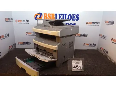 LOTE 451 - 01 IMPRESSORA MODELO X364DN MARCA LEXMARK. (NO ESTADO) ATENÇÃO! FAZER A VISITAÇÃO ANTES DE ARREMATAR, NÃO SABEMOS SE FUNCIONA, LEILÃO NÃO TEM GARANTIA E NEM DEVOLUÇÃO, SUJEITO A POSSÍVEIS AVARIAS VISÍVEIS/OCULTAS E/OU AUSÊNCIA DE COMPONENTES.