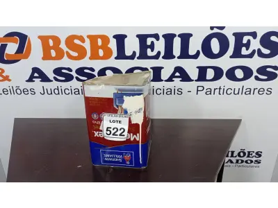 LOTE 522 - 01 LATA DE TINTA ACRÍLICA METALATEX SHERWIN-WILLIAMS 16L NA COR PALHA. (NO ESTADO) ATENÇÃO! FAZER A VISITAÇÃO ANTES DE ARREMATAR, NÃO SABEMOS SE FUNCIONA, LEILÃO NÃO TEM GARANTIA E NEM DEVOLUÇÃO, SUJEITO A POSSÍVEIS AVARIAS VISÍVEIS/OCULTAS E/OU AUSÊNCIA DE COMPONENTES.