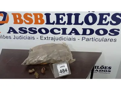 LOTE 484 - 01 LOTE COM GRANDE QUANTIDADE DE JOELHOS DE MEDIDAS DIVERSAS. (NO ESTADO) ATENÇÃO! FAZER A VISITAÇÃO ANTES DE ARREMATAR, NÃO SABEMOS SE FUNCIONA, LEILÃO NÃO TEM GARANTIA E NEM DEVOLUÇÃO, SUJEITO A POSSÍVEIS AVARIAS VISÍVEIS/OCULTAS E/OU AUSÊNCIA DE COMPONENTES.