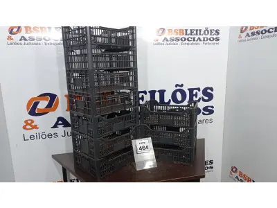 LOTE 464 - 10 CESTAS ORGANIZADORAS. (NO ESTADO) ATENÇÃO! FAZER A VISITAÇÃO ANTES DE ARREMATAR, NÃO SABEMOS SE FUNCIONA, LEILÃO NÃO TEM GARANTIA E NEM DEVOLUÇÃO, SUJEITO A POSSÍVEIS AVARIAS VISÍVEIS/OCULTAS E/OU AUSÊNCIA DE COMPONENTES.