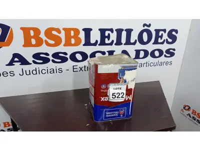 LOTE 522 - 01 LATA DE TINTA ACRÍLICA METALATEX SHERWIN-WILLIAMS 16L NA COR PALHA. (NO ESTADO) ATENÇÃO! FAZER A VISITAÇÃO ANTES DE ARREMATAR, NÃO SABEMOS SE FUNCIONA, LEILÃO NÃO TEM GARANTIA E NEM DEVOLUÇÃO, SUJEITO A POSSÍVEIS AVARIAS VISÍVEIS/OCULTAS E/OU AUSÊNCIA DE COMPONENTES.
