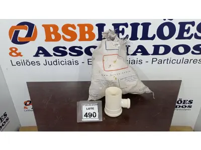 LOTE 490 - 10 TÊ REDUÇÃO DE ESGOTO 100X50MM. (NO ESTADO) ATENÇÃO! FAZER A VISITAÇÃO ANTES DE ARREMATAR, NÃO SABEMOS SE FUNCIONA, LEILÃO NÃO TEM GARANTIA E NEM DEVOLUÇÃO, SUJEITO A POSSÍVEIS AVARIAS VISÍVEIS/OCULTAS E/OU AUSÊNCIA DE COMPONENTES.