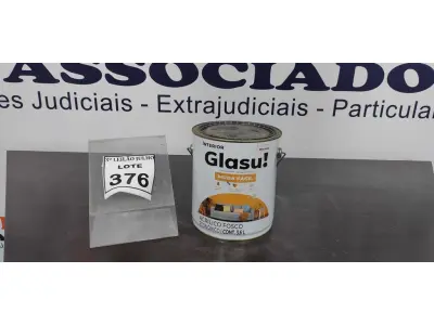 LOTE 376 - 01 LATA DE TINTA ACRÍLICO FOSCO 3,6L NA COR FOSCO CAMURÇA MARCA GLASU. (NO ESTADO) ATENÇÃO! FAZER A VISITAÇÃO ANTES DE ARREMATAR, NÃO SABEMOS SE FUNCIONA. LEILÃO NÃO TEM GARANTIA E NEM DEVOLUÇÃO, SUJEITO A POSSÍVEIS AVARIAS VISÍVEIS/OCULTAS E/OU AUSÊNCIA DE COMPONENTES.