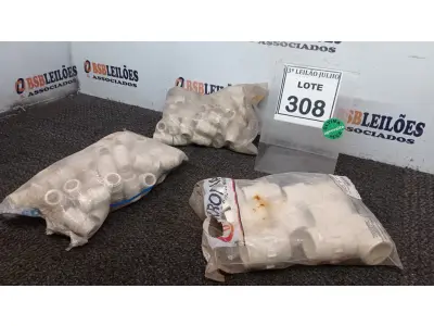 LOTE 308 - 01 LOTE COM GRANDE QUANTIDADE DE NIPLE DE REDUÇÃO DE MEDIDAS DIVERSAS. (NO ESTADO) ATENÇÃO! FAZER A VISITAÇÃO ANTES DE ARREMATAR, NÃO SABEMOS SE FUNCIONA, LEILÃO NÃO TEM GARANTIA E NEM DEVOLUÇÃO, SUJEITO A POSSÍVEIS AVARIAS VISÍVEIS/OCULTAS E/OU AUSÊNCIA DE COMPONENTES.