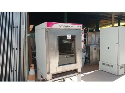LOTE 523 - 01 FORNO INDUSTRIAL PARA PADARIA A GÁS. (NO ESTADO) ATENÇÃO! FAZER A VISITAÇÃO ANTES DE ARREMATAR, NÃO SABEMOS SE FUNCIONA, LEILÃO NÃO TEM GARANTIA E NEM DEVOLUÇÃO, SUJEITO A POSSÍVEIS AVARIAS VISÍVEIS/OCULTAS E/OU AUSÊNCIA DE COMPONENTES.