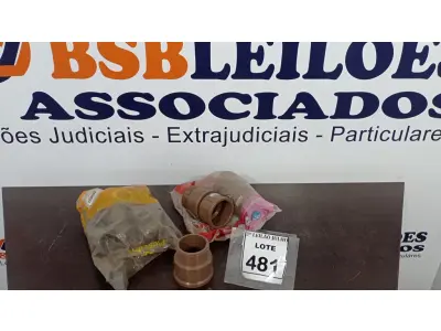 LOTE 481 - 06 PEÇAS DE ADAPTADOR SOLDÁVEL 75MMX.1/2 E 20 PEÇAS DE CURVA 90° DN 25. (NO ESTADO) ATENÇÃO! FAZER A VISITAÇÃO ANTES DE ARREMATAR, NÃO SABEMOS SE FUNCIONA, LEILÃO NÃO TEM GARANTIA E NEM DEVOLUÇÃO, SUJEITO A POSSÍVEIS AVARIAS VISÍVEIS/OCULTAS E/OU AUSÊNCIA DE COMPONENTES.