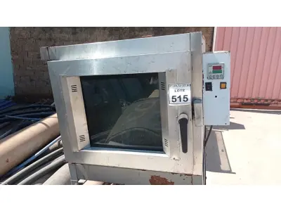 LOTE 515 - 01 FORNO INDUSTRIAL PARA PADARIA A GÁS. (NO ESTADO) ATENÇÃO! FAZER A VISITAÇÃO ANTES DE ARREMATAR, NÃO SABEMOS SE FUNCIONA, LEILÃO NÃO TEM GARANTIA E NEM DEVOLUÇÃO, SUJEITO A POSSÍVEIS AVARIAS VISÍVEIS/OCULTAS E/OU AUSÊNCIA DE COMPONENTES.