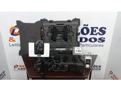 LOTE 126 - 01 KIT COLLECT BIO AEX-14224 MARCA AKIYAMA COM CASE. (NO ESTADO) ATENÇÃO! FAZER A VISITAÇÃO ANTES DE ARREMATAR, NÃO SABEMOS SE FUNCIONA, LEILÃO NÃO TEM GARANTIA E NEM DEVOLUÇÃO, SUJEITO A POSSÍVEIS AVARIAS VISÍVEIS/OCULTAS E/OU AUSÊNCIA DE COMPONENTES.