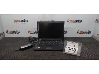 LOTE 048 - 01 NOTEBOOK COM FONTE MARCA LENOVO. (NO ESTADO) ATENÇÃO! FAZER A VISITAÇÃO ANTES DE ARREMATAR, NÃO SABEMOS SE FUNCIONA. LEILÃO NÃO TEM GARANTIA E NEM DEVOLUÇÃO, SUJEITO A POSSÍVEIS AVARIAS VISÍVEIS/OCULTAS E/OU AUSÊNCIA DE COMPONENTES.