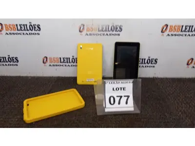LOTE 077 - 02 TABLETS MARCA CCE. (NO ESTADO) ATENÇÃO! FAZER A VISITAÇÃO ANTES DE ARREMATAR, NÃO SABEMOS SE FUNCIONA. LEILÃO NÃO TEM GARANTIA E NEM DEVOLUÇÃO, SUJEITO A POSSÍVEIS AVARIAS VISÍVEIS/OCULTAS E/OU AUSÊNCIA DE COMPONENTES.