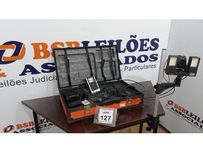 LOTE 127 - 01 KIT COLLECT BIO AEX-14224 MARCA AKIYAMA COM CASE. (NO ESTADO) ATENÇÃO! FAZER A VISITAÇÃO ANTES DE ARREMATAR, NÃO SABEMOS SE FUNCIONA, LEILÃO NÃO TEM GARANTIA E NEM DEVOLUÇÃO, SUJEITO A POSSÍVEIS AVARIAS VISÍVEIS/OCULTAS E/OU AUSÊNCIA DE COMPONENTES.
