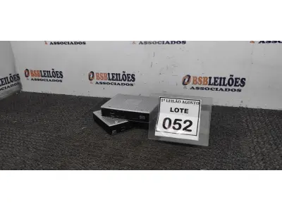 LOTE 052 - 02 MINIS PC MARCA HP. (NO ESTADO) ATENÇÃO! FAZER A VISITAÇÃO ANTES DE ARREMATAR, NÃO SABEMOS SE FUNCIONA. LEILÃO NÃO TEM GARANTIA E NEM DEVOLUÇÃO, SUJEITO A POSSÍVEIS AVARIAS VISÍVEIS/OCULTAS E/OU AUSÊNCIA DE COMPONENTES.
