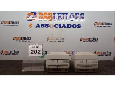 LOTE 202 - 02 IMPRESSORAS DE ETIQUETAS MARCA DIEBOLD. (NO ESTADO) ATENÇÃO! FAZER A VISITAÇÃO ANTES DE ARREMATAR, NÃO SABEMOS SE FUNCIONA, LEILÃO NÃO TEM GARANTIA E NEM DEVOLUÇÃO, SUJEITO A POSSÍVEIS AVARIAS VISÍVEIS/OCULTAS E/OU AUSÊNCIA DE COMPONENTES.