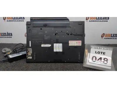 LOTE 048 - 01 NOTEBOOK COM FONTE MARCA LENOVO. (NO ESTADO) ATENÇÃO! FAZER A VISITAÇÃO ANTES DE ARREMATAR, NÃO SABEMOS SE FUNCIONA. LEILÃO NÃO TEM GARANTIA E NEM DEVOLUÇÃO, SUJEITO A POSSÍVEIS AVARIAS VISÍVEIS/OCULTAS E/OU AUSÊNCIA DE COMPONENTES.
