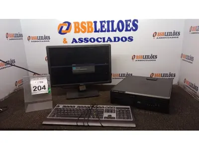 LOTE 204 - 01 COMPUTADOR. (NO ESTADO) ATENÇÃO! FAZER A VISITAÇÃO ANTES DE ARREMATAR, NÃO SABEMOS SE FUNCIONA. LEILÃO NÃO TEM GARANTIA E NEM DEVOLUÇÃO, SUJEITO A POSSÍVEIS AVARIAS VISÍVEIS/OCULTAS E/OU AUSÊNCIA DE COMPONENTES.