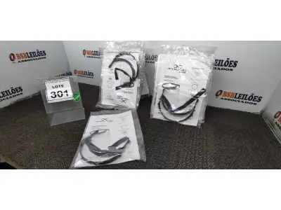 LOTE 301 - 25 PROTETORES FACIAL STEELFLEX STF-PFS50. (NO ESTADO) ATENÇÃO! FAZER A VISITAÇÃO ANTES DE ARREMATAR, NÃO SABEMOS SE FUNCIONA, LEILÃO NÃO TEM GARANTIA E NEM DEVOLUÇÃO, SUJEITO A POSSÍVEIS AVARIAS VISÍVEIS/OCULTAS E/OU AUSÊNCIA DE COMPONENTES.