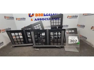 LOTE 307 - 05 SUPORTES DE MONITOR. (NO ESTADO) ATENÇÃO! FAZER A VISITAÇÃO ANTES DE ARREMATAR, NÃO SABEMOS SE FUNCIONA, LEILÃO NÃO TEM GARANTIA E NEM DEVOLUÇÃO, SUJEITO A POSSÍVEIS AVARIAS VISÍVEIS/OCULTAS E/OU AUSÊNCIA DE COMPONENTES.