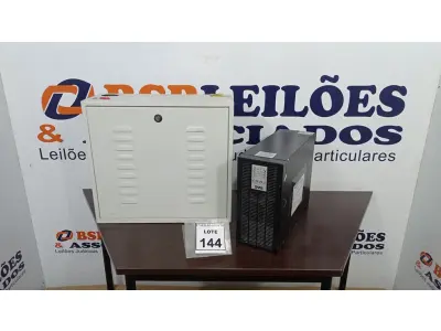 LOTE 144 - 01 QUADRO DE DISTRIBUIÇÃO E 01 NOBREAK MARCA SMS. (NO ESTADO) ATENÇÃO! FAZER A VISITAÇÃO ANTES DE ARREMATAR, NÃO SABEMOS SE FUNCIONA. LEILÃO NÃO TEM GARANTIA E NEM DEVOLUÇÃO, SUJEITO A POSSÍVEIS AVARIAS VISÍVEIS/OCULTAS E/OU AUSÊNCIA DE COMPONENTES.