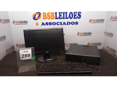 LOTE 289 - 01 COMPUTADOR. (NO ESTADO) ATENÇÃO! FAZER A VISITAÇÃO ANTES DE ARREMATAR, NÃO SABEMOS SE FUNCIONA, LEILÃO NÃO TEM GARANTIA E NEM DEVOLUÇÃO, SUJEITO A POSSÍVEIS AVARIAS VISÍVEIS/OCULTAS E/OU AUSÊNCIA DE COMPONENTES.
