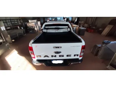 LOTE 538 - I/FORD RANGER LIMITED 3.2 4X4 CD DIESEL AUT. ANO 2019/2020 , COR BRANCA  (NO ESTADO)