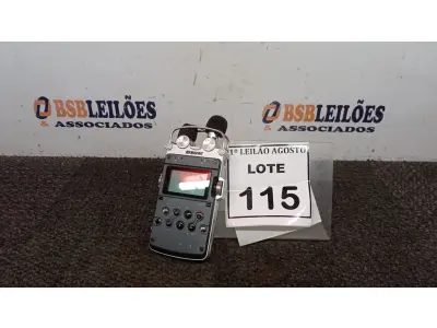 LOTE 115 - 01 GRAVADOR DE ÁUDIO. (NO ESTADO) ATENÇÃO! FAZER A VISITAÇÃO ANTES DE ARREMATAR, NÃO SABEMOS SE FUNCIONA. LEILÃO NÃO TEM GARANTIA E NEM DEVOLUÇÃO, SUJEITO A POSSÍVEIS AVARIAS VISÍVEIS/OCULTAS E/OU AUSÊNCIA DE COMPONENTES.