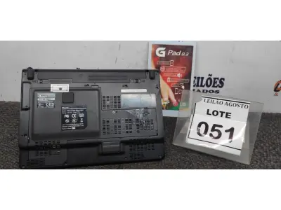 LOTE 051 - 01 TABLET MARCA LG E 01 NETBOOK MARCA MOOVE. (NO ESTADO) ATENÇÃO! FAZER A VISITAÇÃO ANTES DE ARREMATAR, NÃO SABEMOS SE FUNCIONA. LEILÃO NÃO TEM GARANTIA E NEM DEVOLUÇÃO, SUJEITO A POSSÍVEIS AVARIAS VISÍVEIS/OCULTAS E/OU AUSÊNCIA DE COMPONENTES.